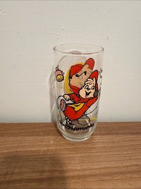The Chipmunks Alvin Red Character Glass Tumbler - Vintage Style